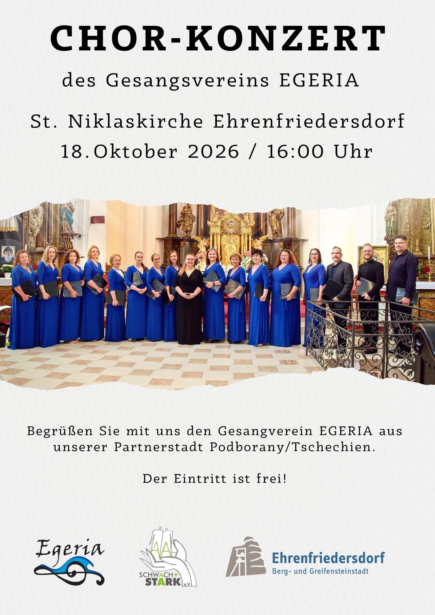 Chorkonzert in der St. Niklas Kirche