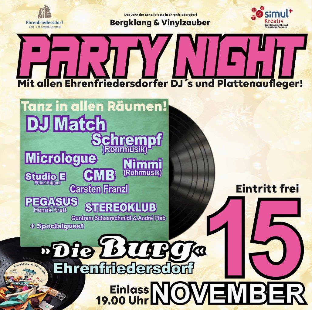 DJ Night Burg Banner 