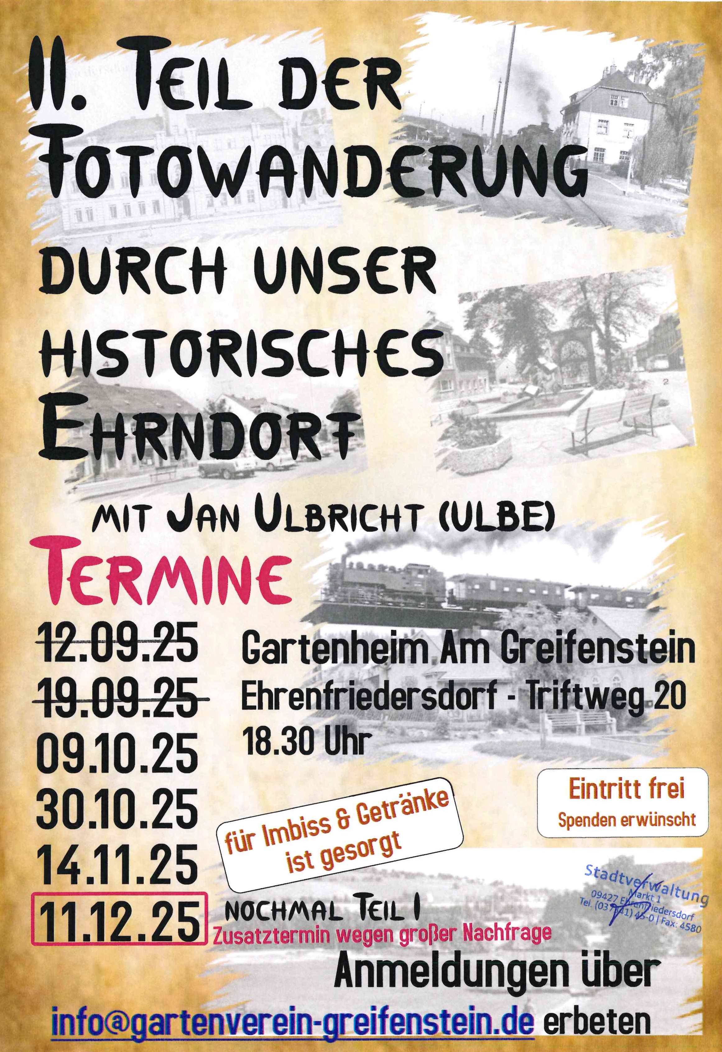 Fotowanderung Gartenverein