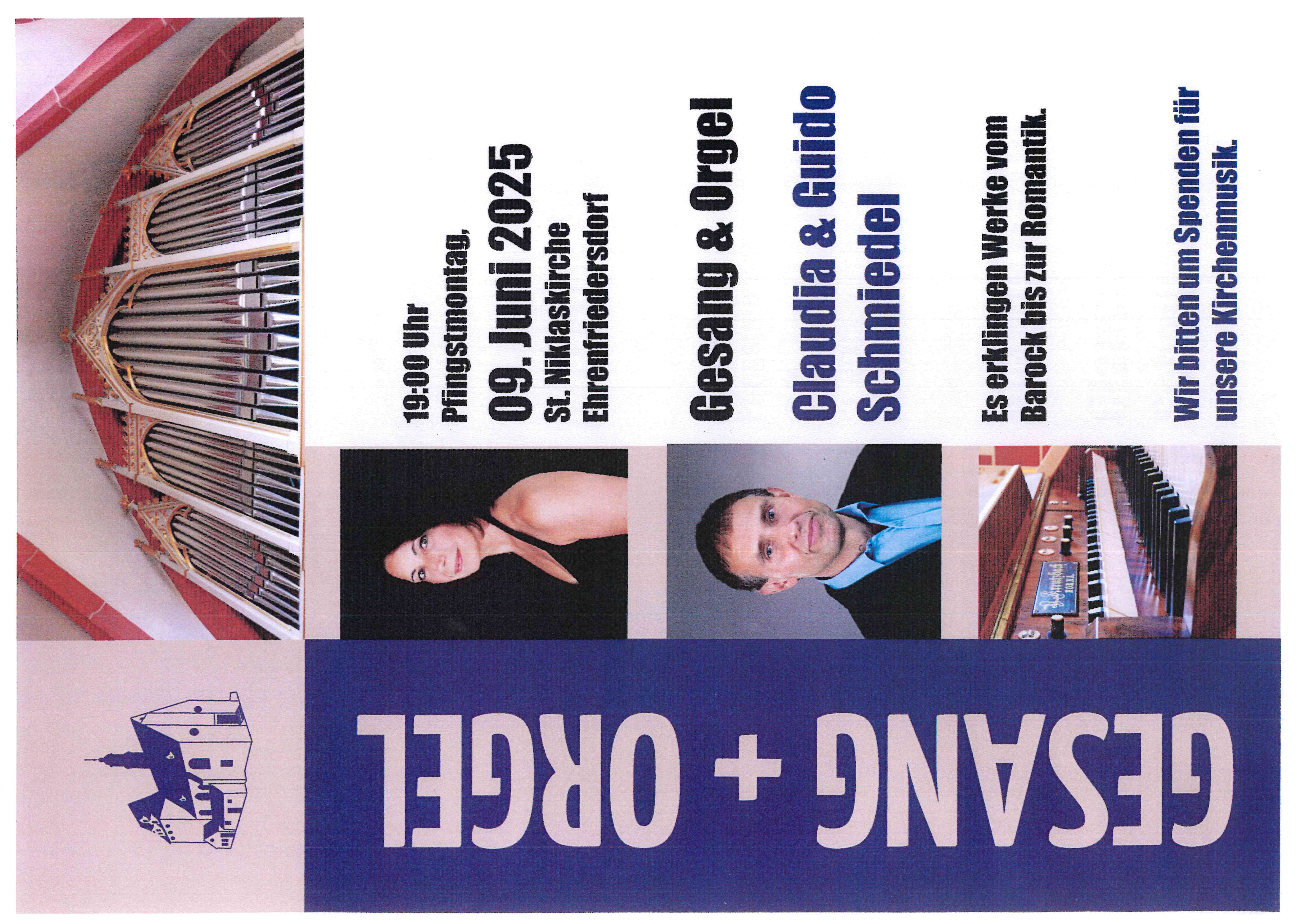 Gesang und Orgel