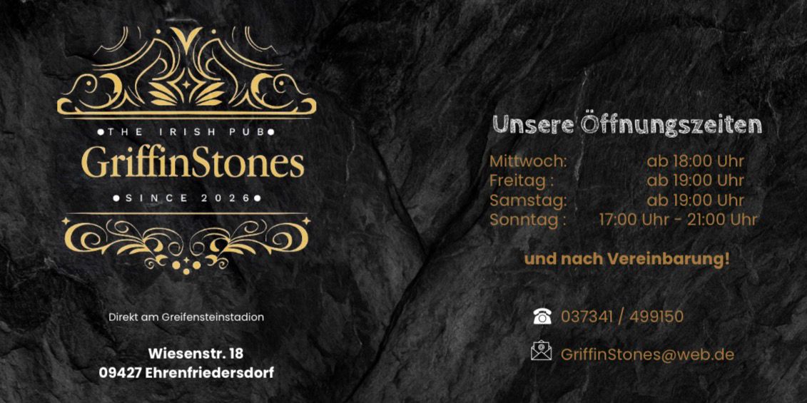 Griffinstone Öffnungszeiten