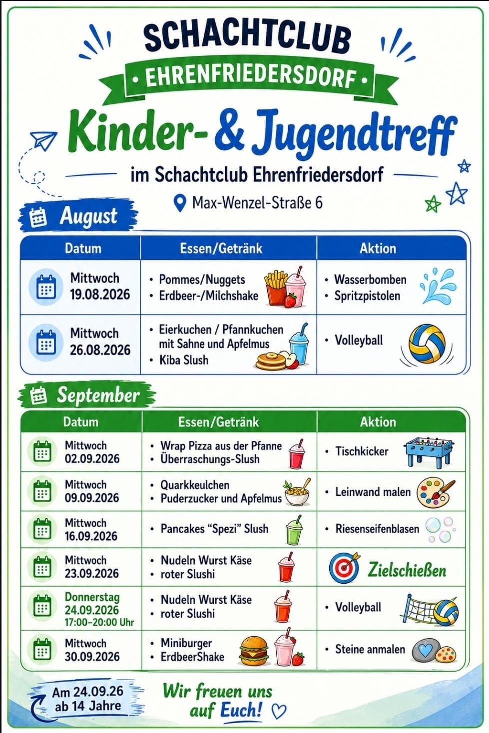 Kinder und Jugendtreff Schachtclub