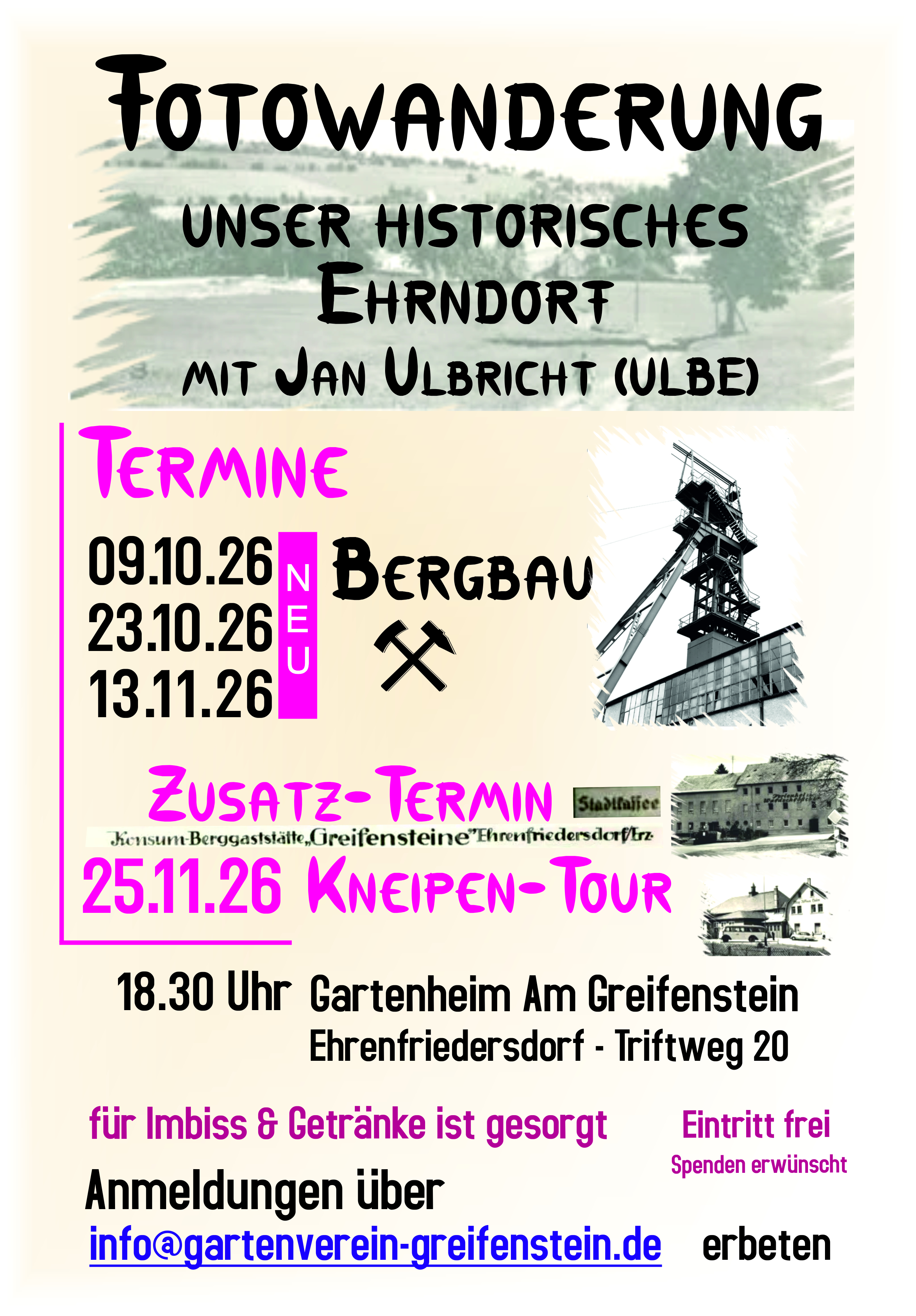 NEU Plakat Fotowanderung TEIL V 2026