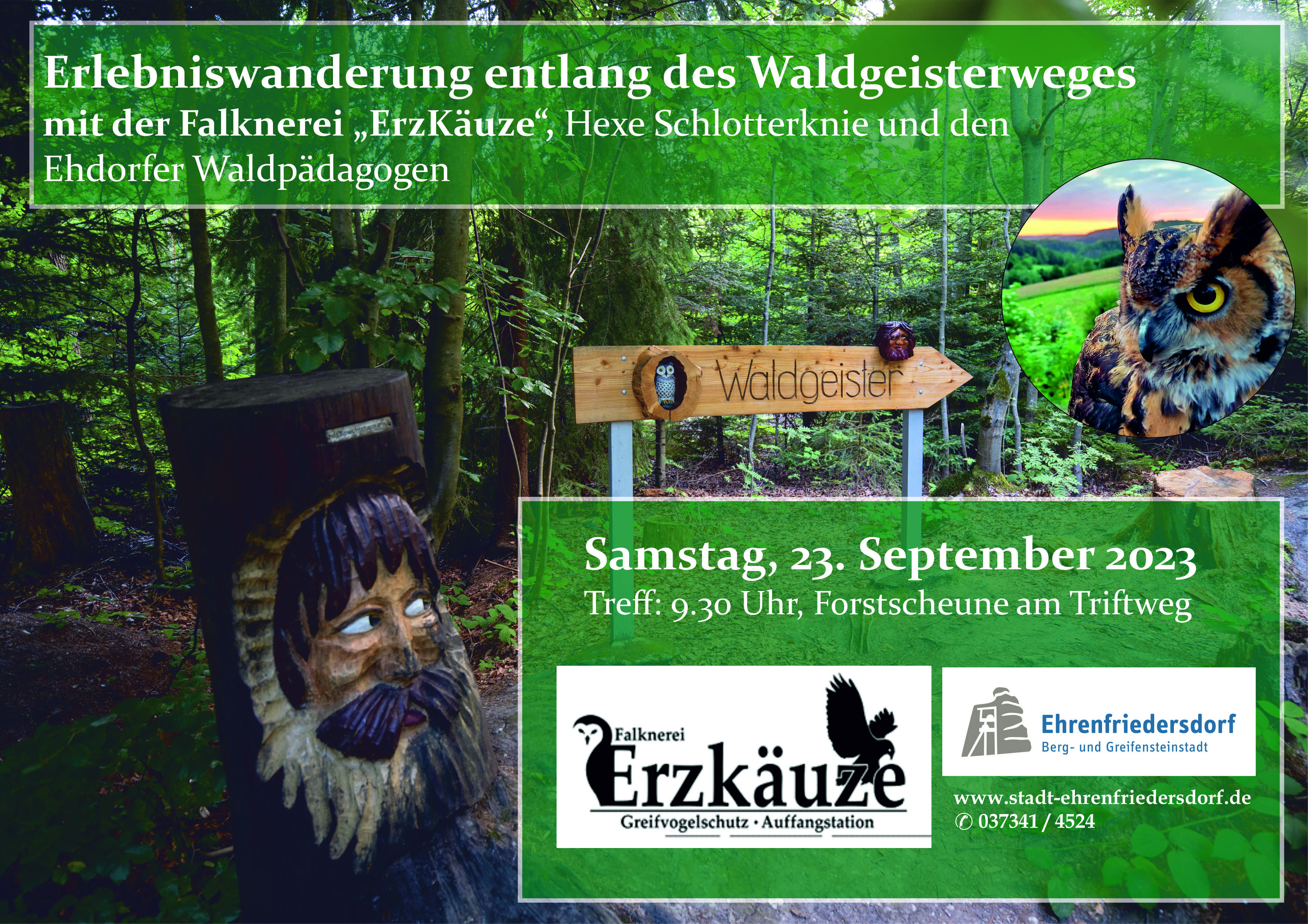 Plakat Erlebniswanderung 23 09 23 kon
