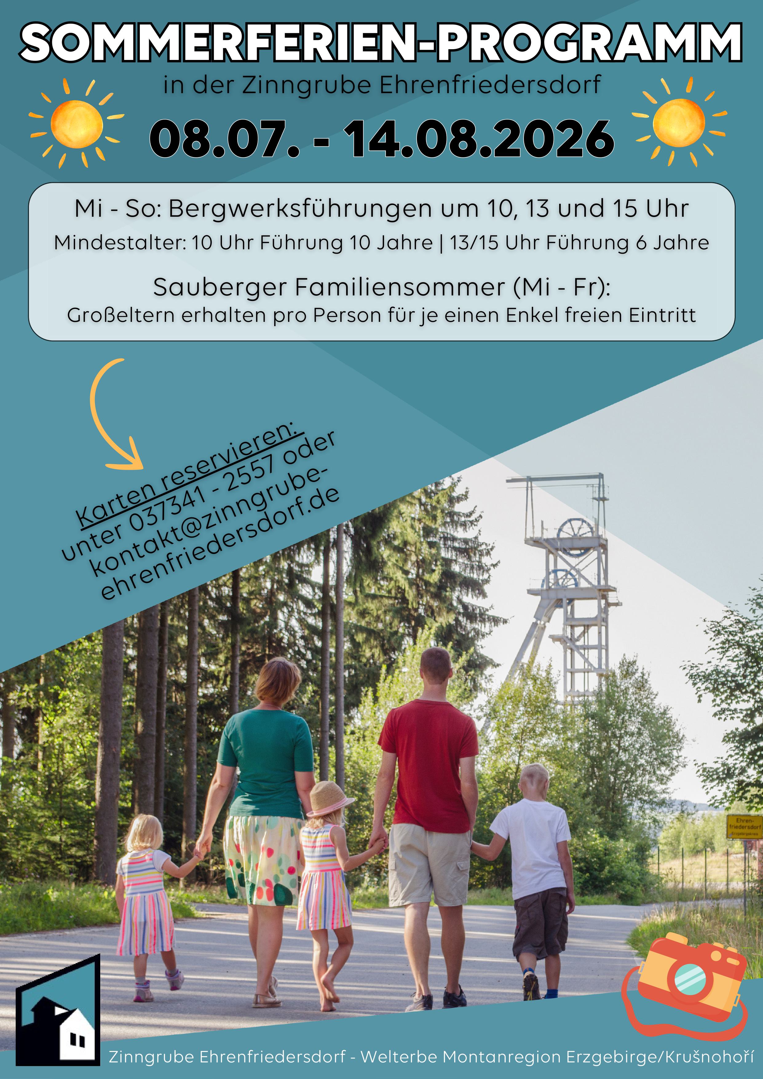Plakat Sommerferien A4 2026