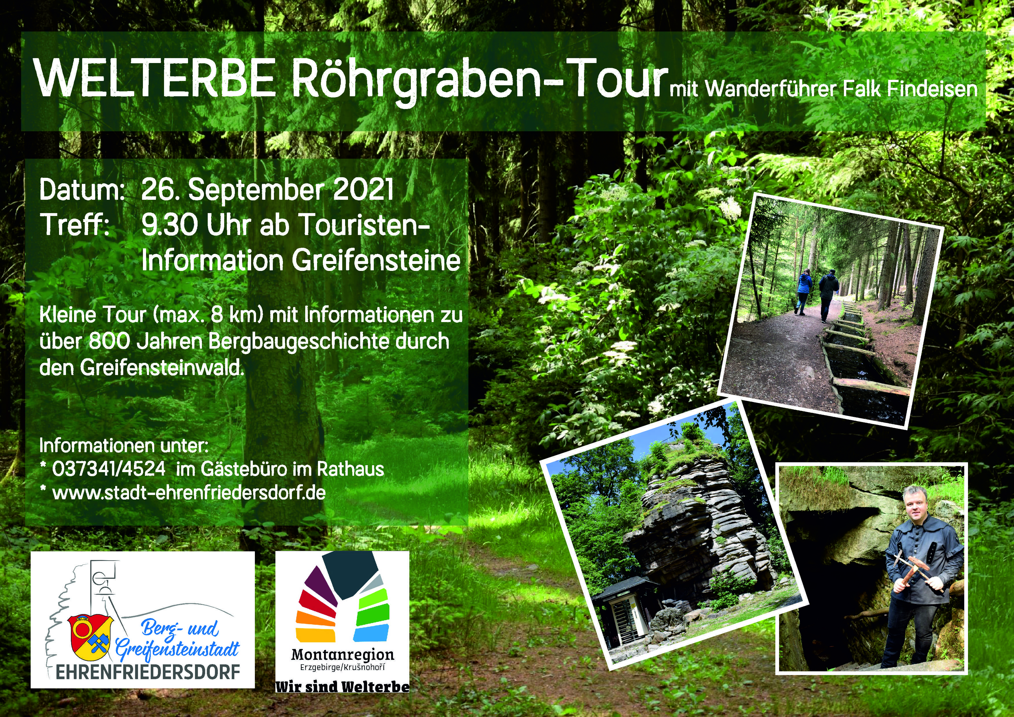 Plakat Welterbe Röhrgraben Tour 26.09.21kon