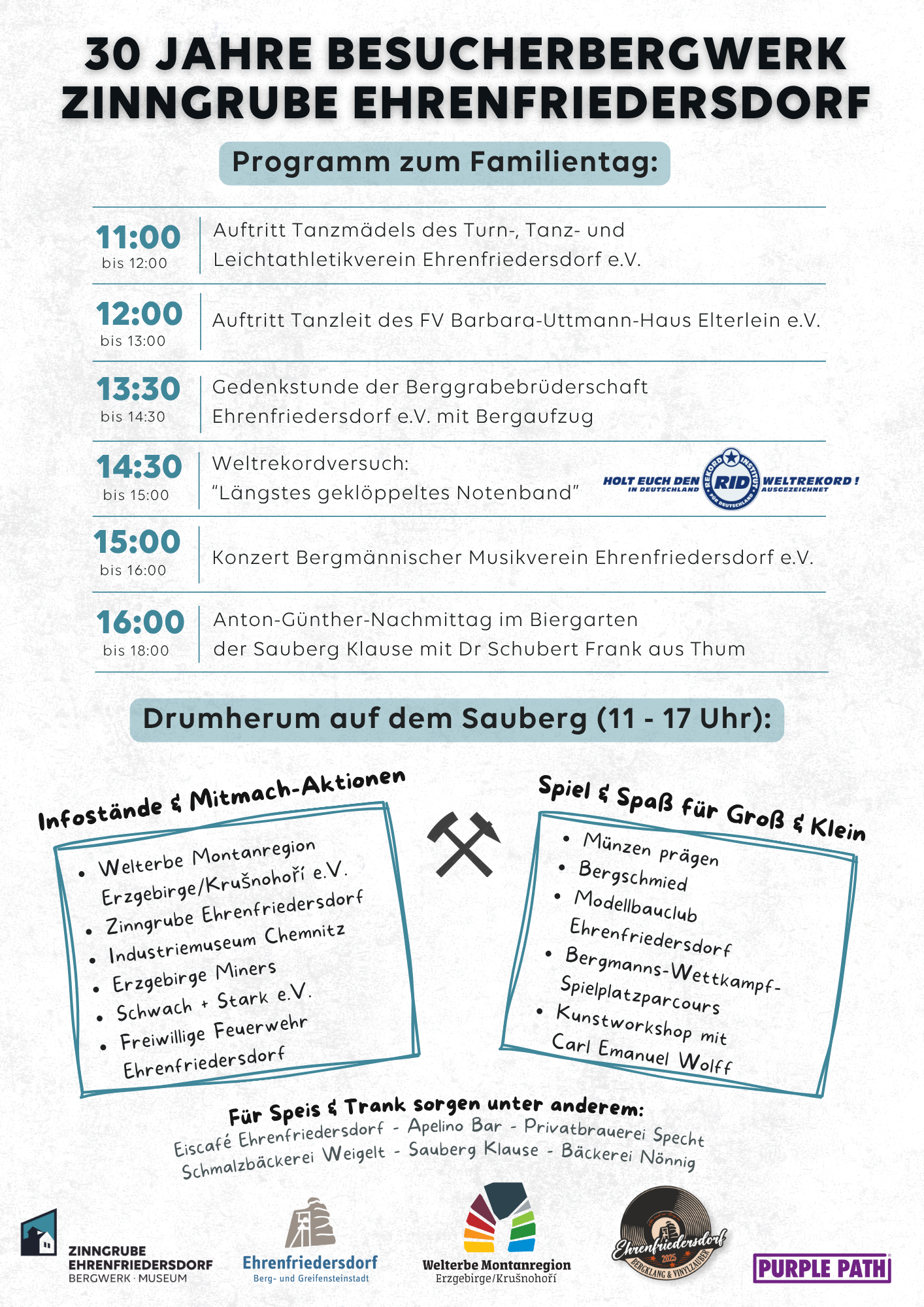 Programm Familientag 06.07.2025