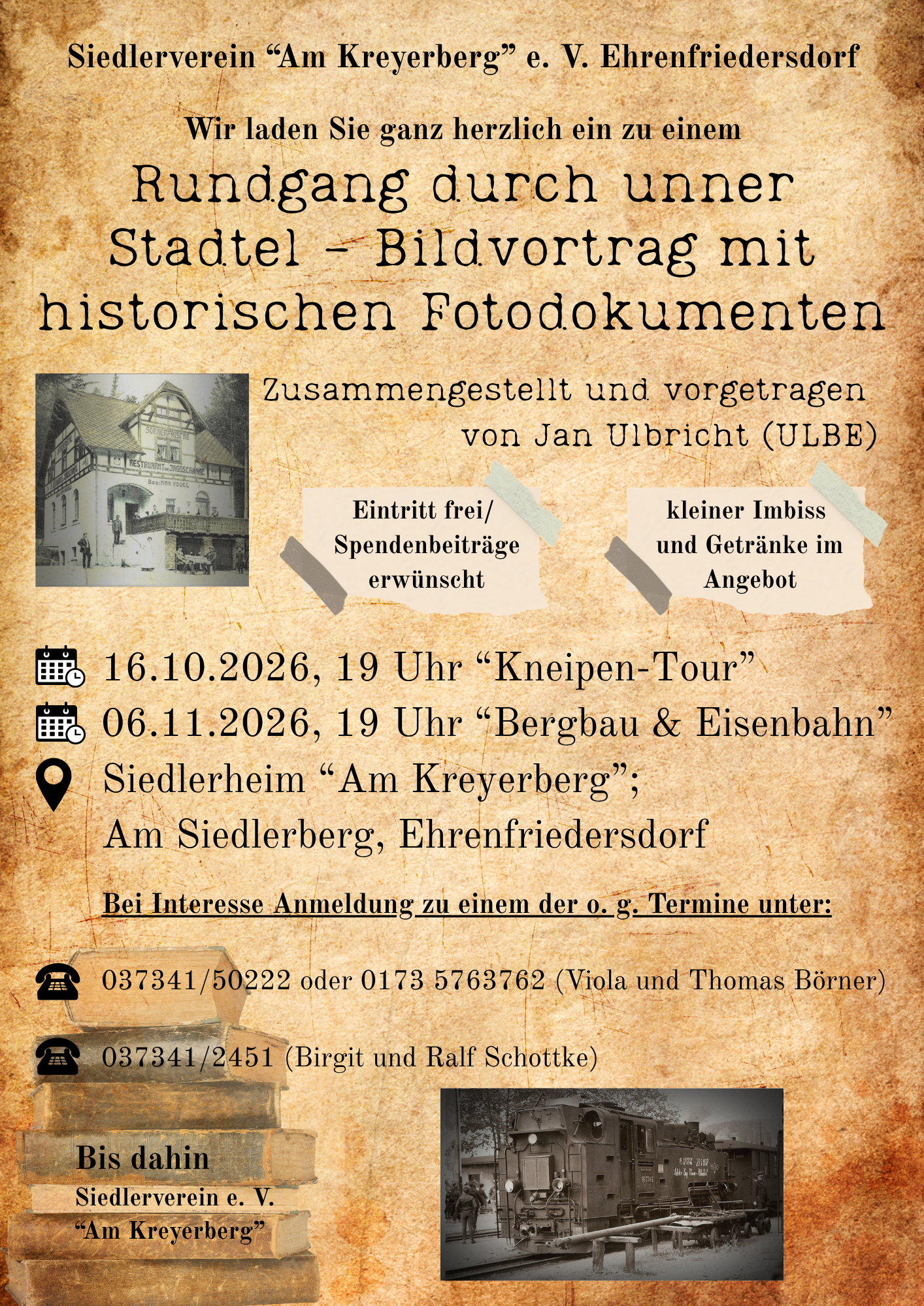 Rundgang Bildervortrag Ulbe Kreyerberg