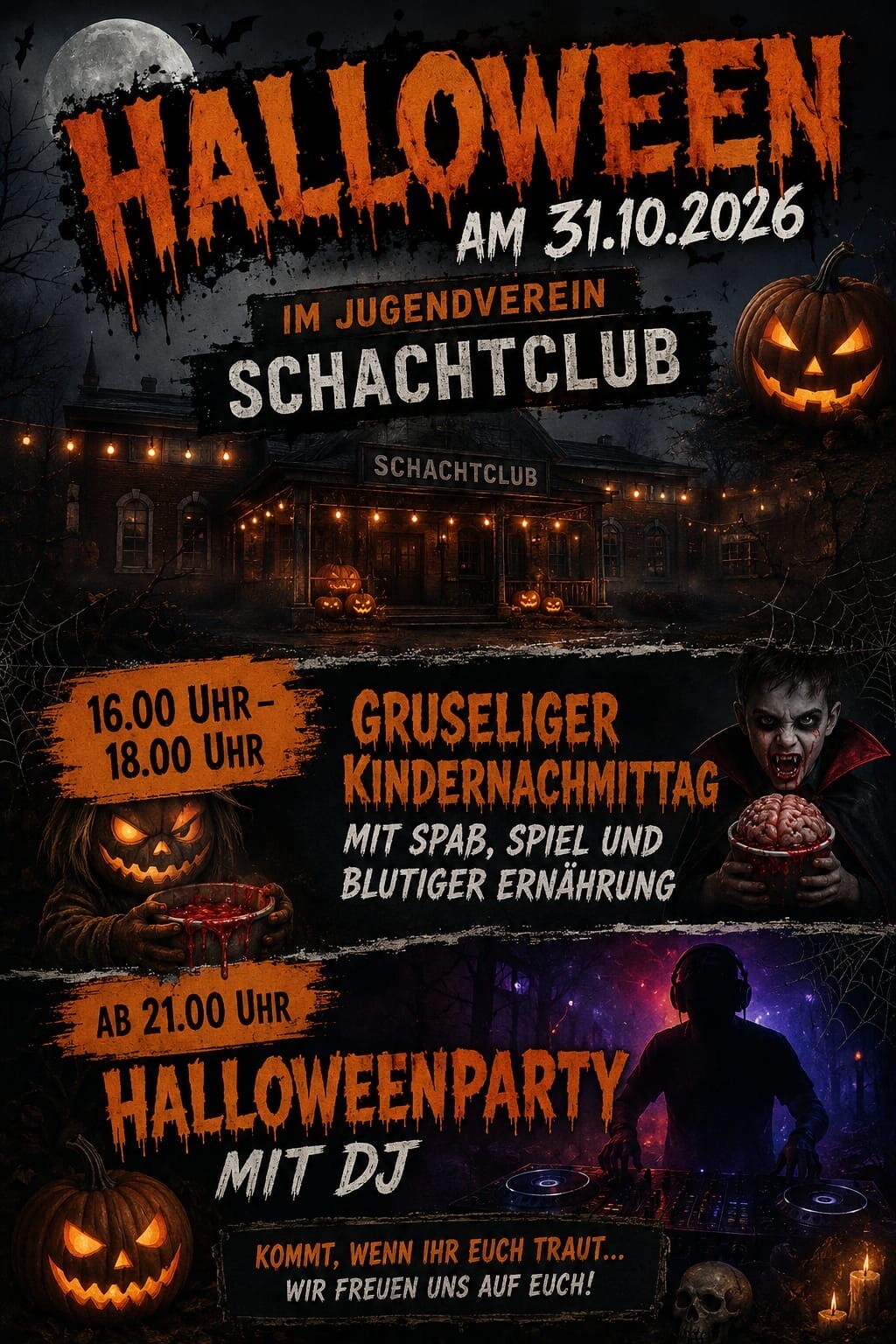 Schachtclub Halloween
