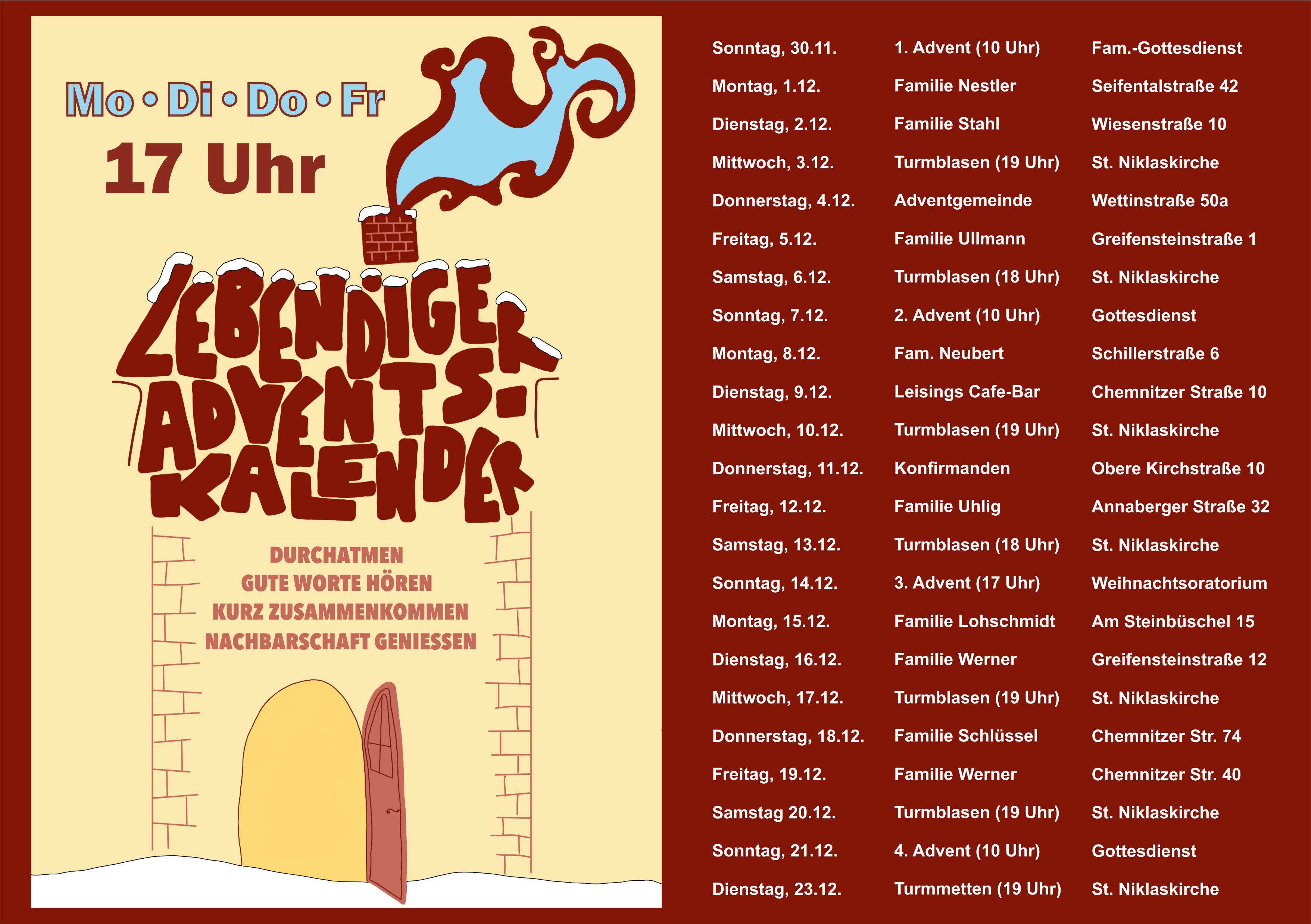 eingef.Adventskalender