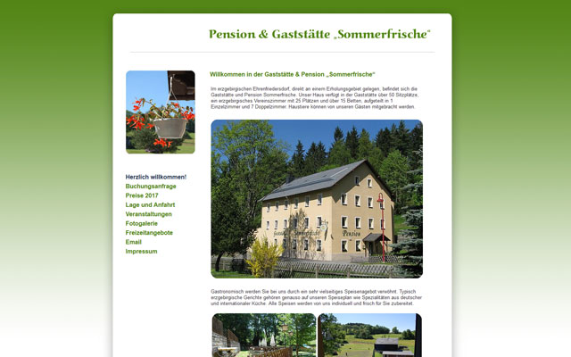 Gaststätte & Pension Sommerfrische