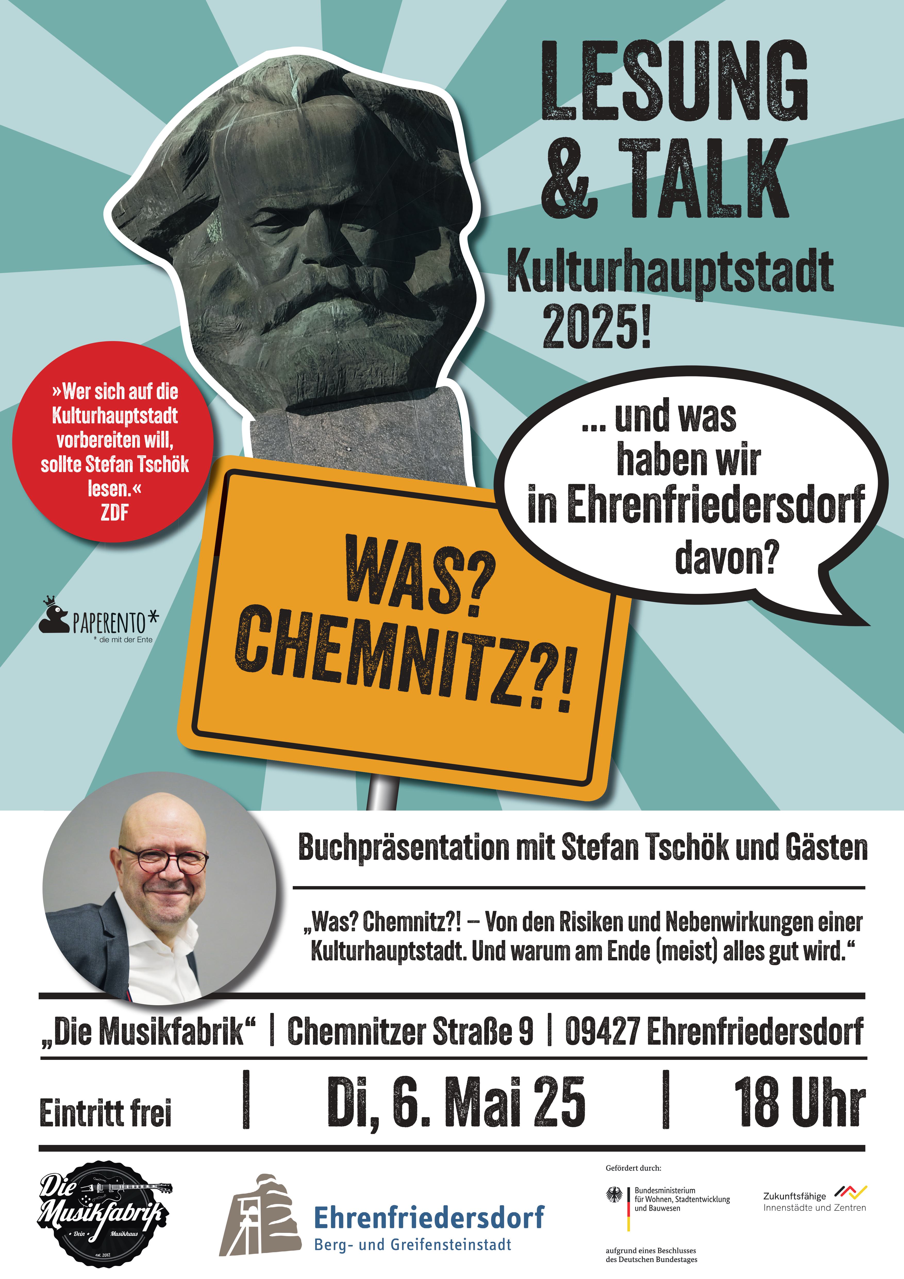 plakat was chemnitz ehrenfriedersdorf A3